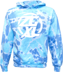 Tie-Dye Hoodies - Zero Gravity - XL white