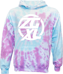 Tie-Dye Hoodies - Zero Gravity - XL white