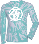 Tie-Dye Long Sleeves - Zero Gravity - XL white