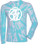 Tie-Dye Long Sleeves - Zero Gravity - XL white
