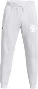 Under Armour Men's Rival Fleece Joggers - Zero Gravity - XL white