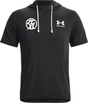 Under Armour Rival Terry Short-sleeve Hoodie - Zero Gravity - XL white