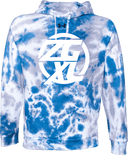 Under Armour Rival Fleece Hoodie Tie-Dye - Zero Gravity - XL white