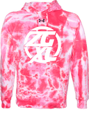 Under Armour Rival Fleece Hoodie Tie-Dye - Zero Gravity - XL white