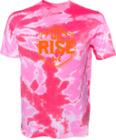 Under Armour Athletics Short Sleeve Tie-Dye - UA Rise Girls Session l 2026(Bold Orange)