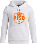 Under Armour Team Icon Fleece Hoodie - UA Rise Girls Session l 2026(Bold Orange)