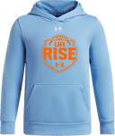 Under Armour Team Icon Fleece Hoodie - UA Rise Girls Session l 2026(Bold Orange)