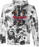 Under Armour Rival Fleece Hoodie Tie-Dye - The Ohio Lacrosse Festival Girls 2026 - 10 Logo