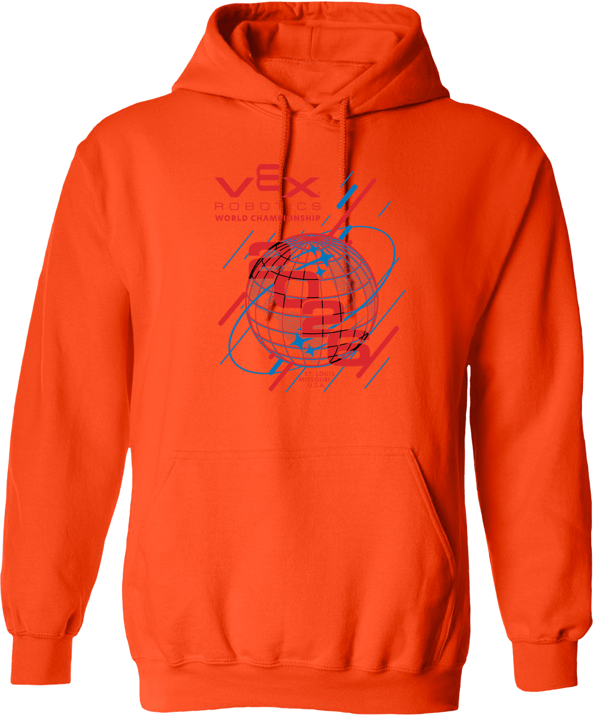 Hoodies - VEX Robotics World Championship 2026 (logo 2) – Simax Sports