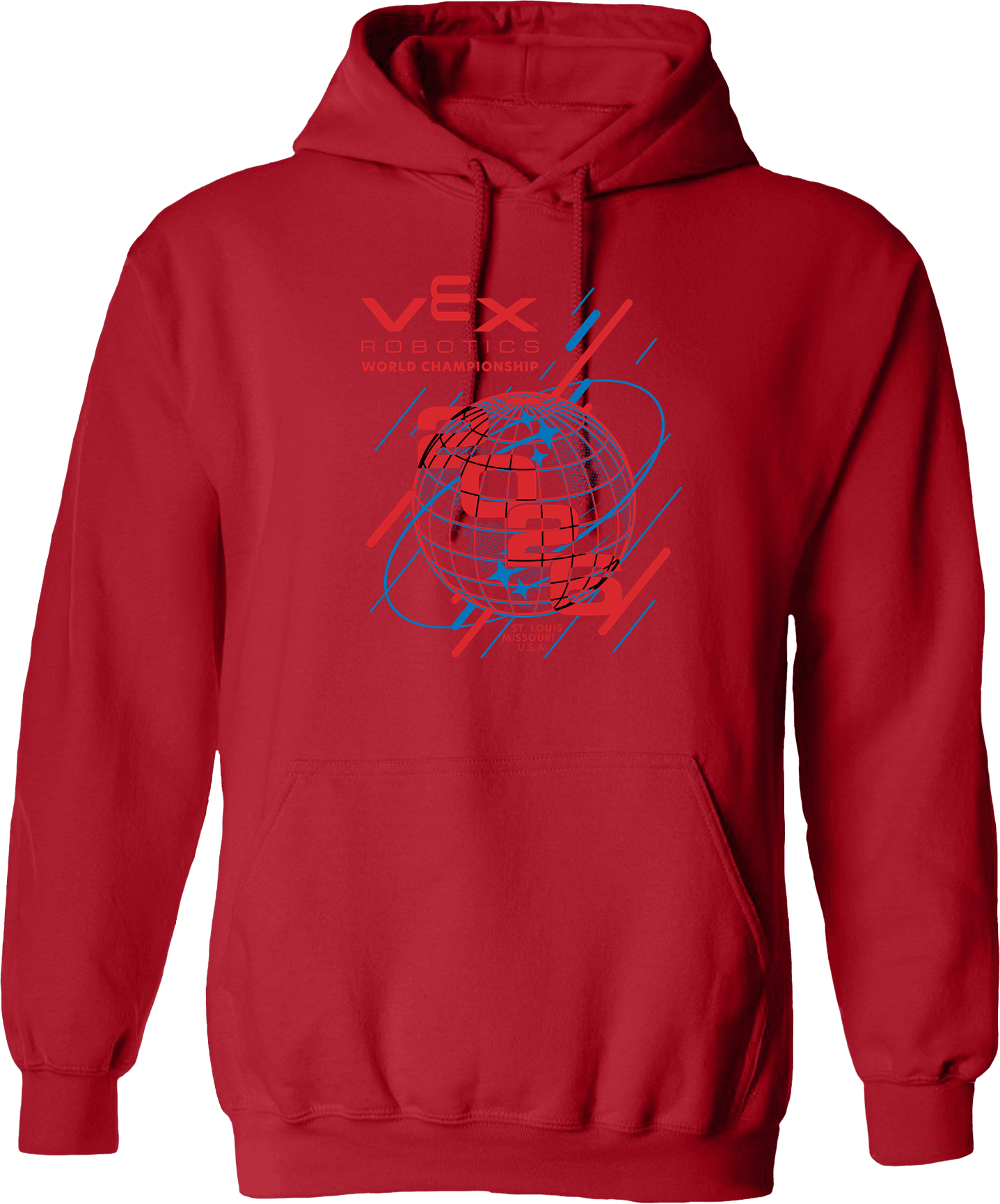 endlessmade VSS Hoodie - Red jahxcho 再販❌ Hoodies - VEX Robotics World Championship 2026 (logo 2) – Simax Sports