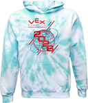 Tie-Dye Hoodies - VEX Robotics World Championship 2026 (logo 2)
