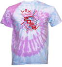 Tie-Dye Short Sleeves - VEX Robotics World Championship 2026 (logo 2)