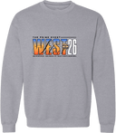 Crew Sweatshirt - The PRIME Event West 2026 (Bold Stacked Text)