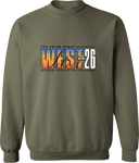 Crew Sweatshirt - The PRIME Event West 2026 (Bold Stacked Text)