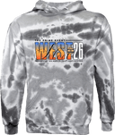 Tie-Dye Hoodies - The PRIME Event West 2026 (Bold Stacked Text)