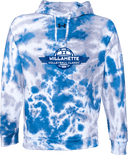 Under Armour Rival Fleece Hoodie Tie-Dye - Willamette Volleyball Classic