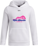 Under Armour Team Icon Fleece Hoodie - MidAtlantic Summer Club Championships 2026 (Half Stick Pink)