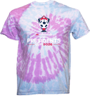 Tie-Dye Short Sleeves - USYS GA Presidents Cup (w3/3 Finals) 2026 (White & Red)