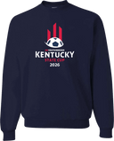 Crew Sweatshirt - USYS KY State Cup (w1/2) 2026 (White & Red Pillars)