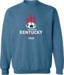 Crew Sweatshirt - USYS KY State Cup (w1/2) 2026 (White & Red Pillars)