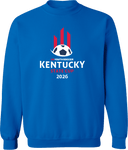 Crew Sweatshirt - USYS KY State Cup (w1/2) 2026 (White & Red Pillars)