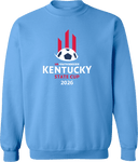 Crew Sweatshirt - USYS KY State Cup (w1/2) 2026 (White & Red Pillars)
