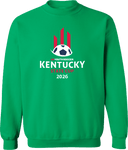 Crew Sweatshirt - USYS KY State Cup (w1/2) 2026 (White & Red Pillars)