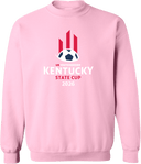 Crew Sweatshirt - USYS KY State Cup (w1/2) 2026 (White & Red Pillars)