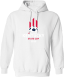 Hoodies - USYS KY State Cup (w1/2) 2026 (White & Red Pillars)