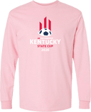 Long Sleeves - USYS KY State Cup (w1/2) 2026 (White & Red Pillars)