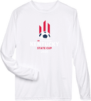 Performance Long Sleeves - USYS KY State Cup (w1/2) 2026 (White & Red Pillars)