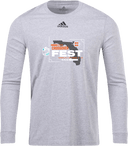 Adidas Cotton Long Sleeves - NAL Florida Crossover Fest 2026 (Light Transparent)