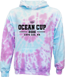 Tie-Dye Hoodies - Seacoast Ocean Cup 2026 (Black Wordmark)