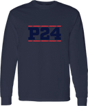 Long Sleeves - Power 24 Session I 2026 (Double Bordered NAVY Block Text)