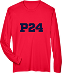 Performance Long Sleeves - Power 24 Session I 2026 (Double Bordered NAVY Block Text)
