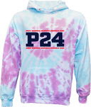 Tie-Dye Hoodies - Power 24 Session I 2026 (Double Bordered NAVY Block Text)
