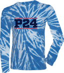 Tie-Dye Long Sleeves - Power 24 Session I 2026 (Double Bordered NAVY Block Text)
