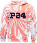 Tie-Dye Hoodies - Power 24 Session I 2026 (Double Bordered NAVY Block Text)