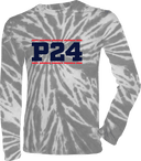 Tie-Dye Long Sleeves - Power 24 Session I 2026 (Double Bordered NAVY Block Text)