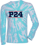 Tie-Dye Long Sleeves - Power 24 Session I 2026 (Double Bordered NAVY Block Text)