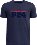 Under Armour Athletics Short Sleeve - Power 24 Session I 2026 (Double Bordered NAVY Block Text)