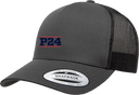 Trucker Hat - Power 24 Session I 2026 (Double Bordered NAVY Block Text)