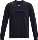 Under Armour Rival Fleece Crew - Power 24 Session I 2026 (Double Bordered NAVY Block Text)