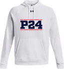 Under Armour Rival Fleece Hoodie - Power 24 Session I 2026 (Double Bordered NAVY Block Text)