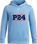 Under Armour Team Icon Fleece Hoodie - Power 24 Session I 2026 (Double Bordered NAVY Block Text)
