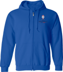 Full Zip Hoodies - USYS OH Presidents Cup (w2/2) 2026 (Navy & Red)