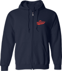 Full Zip Hoodies - Hoosier Invite 2026 (Red)