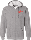 Full Zip Hoodies - Hoosier Invite 2026 (Red)