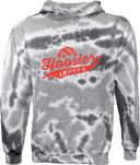 Tie-Dye Hoodies - Hoosier Invite 2026 (Red)