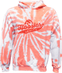 Tie-Dye Hoodies - Hoosier Invite 2026 (Red)